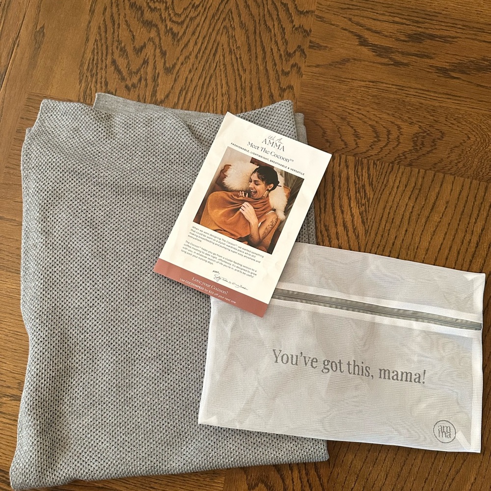 Amma Grey Cocoon+ Nursing Cover